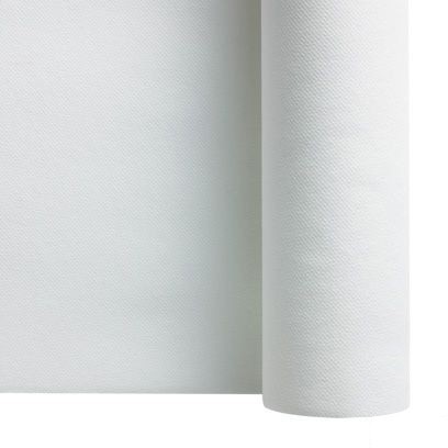 Rouleau Nappe blanche Intissée Papier Doux et épais 25m