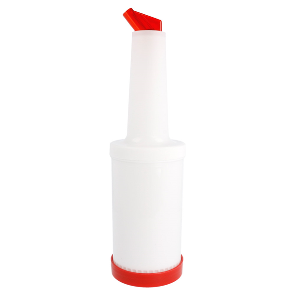 CONTENEUR "POUR MASTER" 960 ML 9x35,5 CM ROUGE PP (1 UNITÉ) - Garcia de Pou