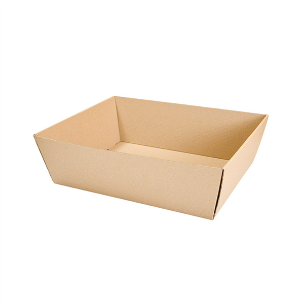 CORBEILLES MICROCANNELURE  382 G/M2 34x20,5x11 CM KRAFT (20 UNITÉ) - Garcia de Pou