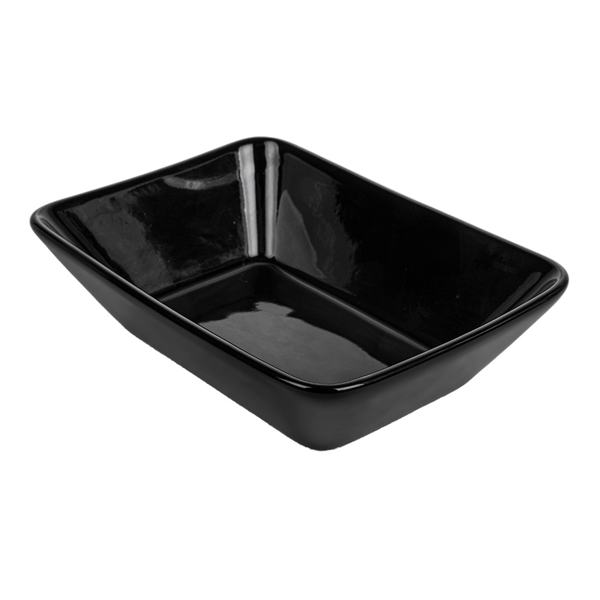 PANIERS À FRIRE S  13,5x9,4x3,2 CM NOIR PORCELAINE (6 UNITÉ) - Garcia de Pou