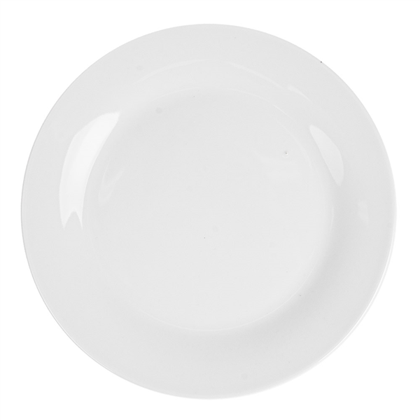 ASSIETTES PLATES  Ø 19 CM BLANC PORCELAINE (72 UNITÉ) - Garcia de Pou