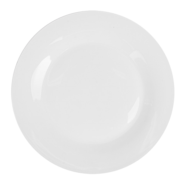 ASSIETTES PLATES  Ø 27 CM BLANC PORCELAINE (24 UNITÉ) - Garcia de Pou