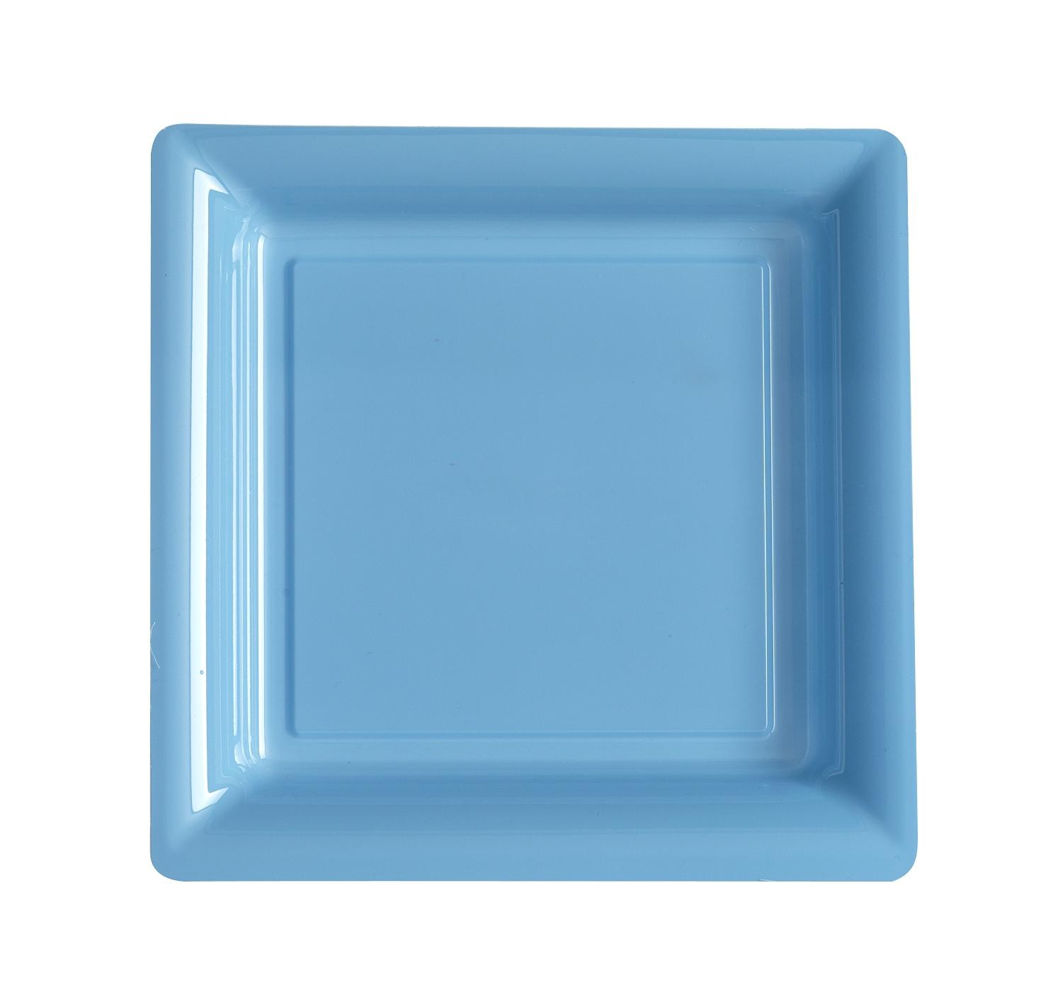 Achat couvercle plastique assiette carrée 24 cm
