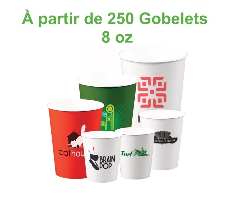 Gobelet carton 24cl (sp8) recyclable - Ateliers Porraz
