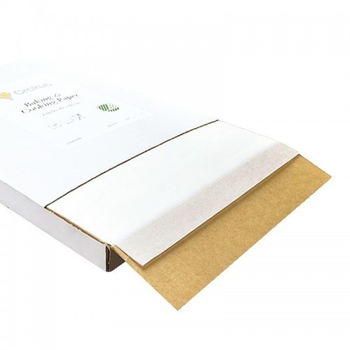 Papier sulfurisé siliconé 2 faces 32 x 52cm - Ramette de 500 feuilles -  Delaisy Kargo