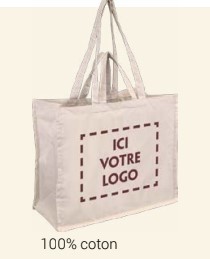 Sac tote bag personnalisable      440+200x400 mm -    