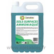 Nettoyant sols surfaces ammoniaqué - 5litres